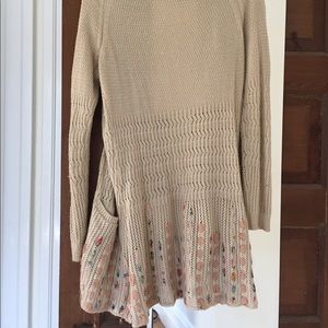 Open sweater/ long cardigan